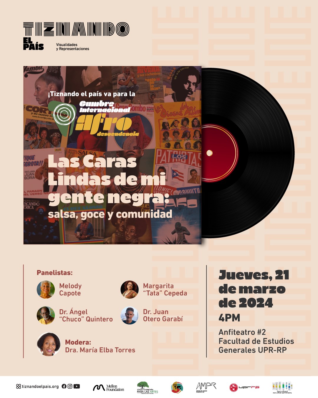 Cumbre Afro 2024- Las Caras Lindas Conversatorio