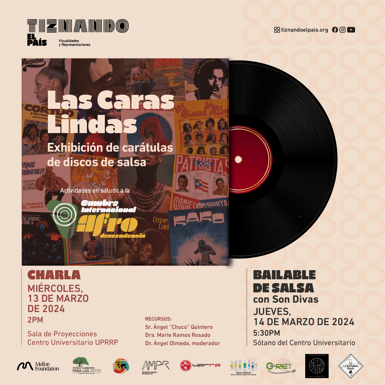 Tiznando_ Las Caras Lindas Charla y Bailable Post_02